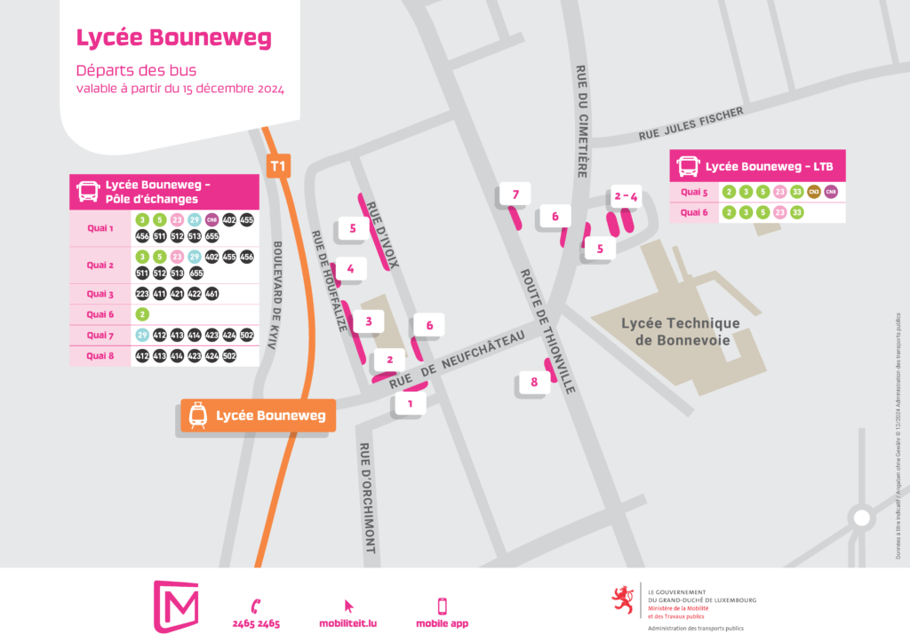 Lycée Bouneweg interchange